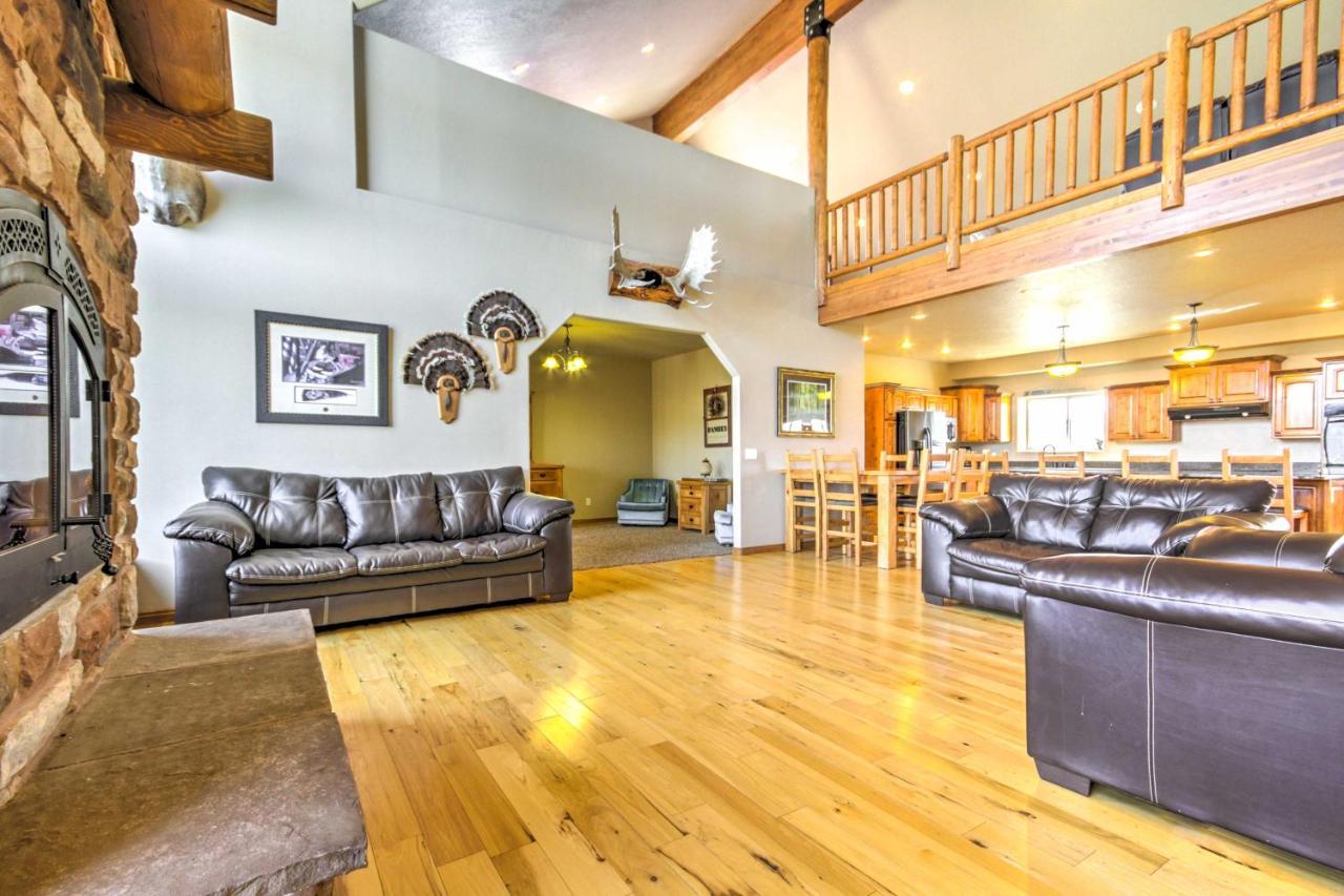 Rustic Bryce Canyon Home With Deck On Sevier River! Hatch Eksteriør billede