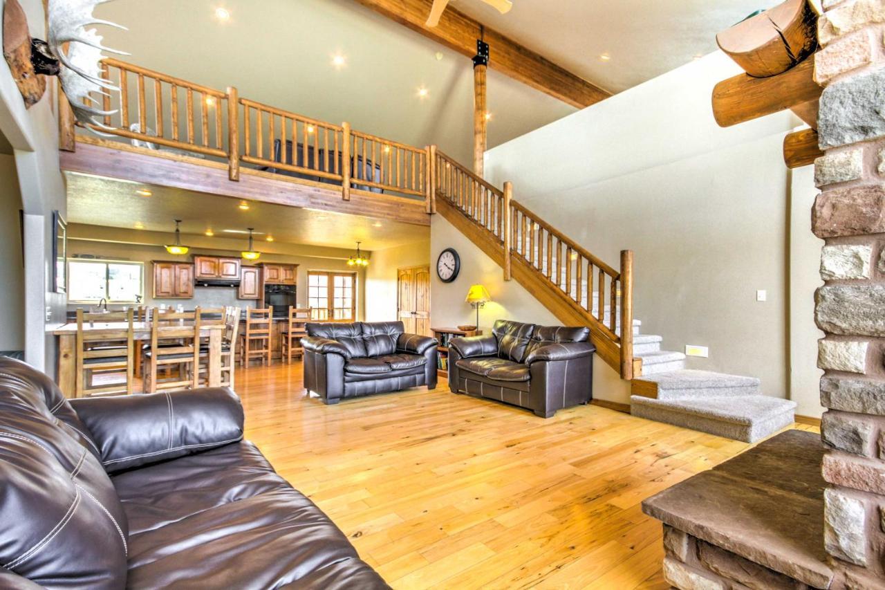 Rustic Bryce Canyon Home With Deck On Sevier River! Hatch Eksteriør billede